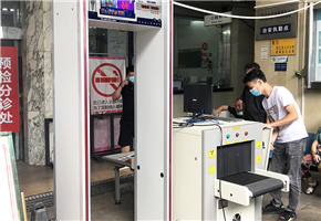 肇庆高要妇幼保健院使用天鹰热成像测温门